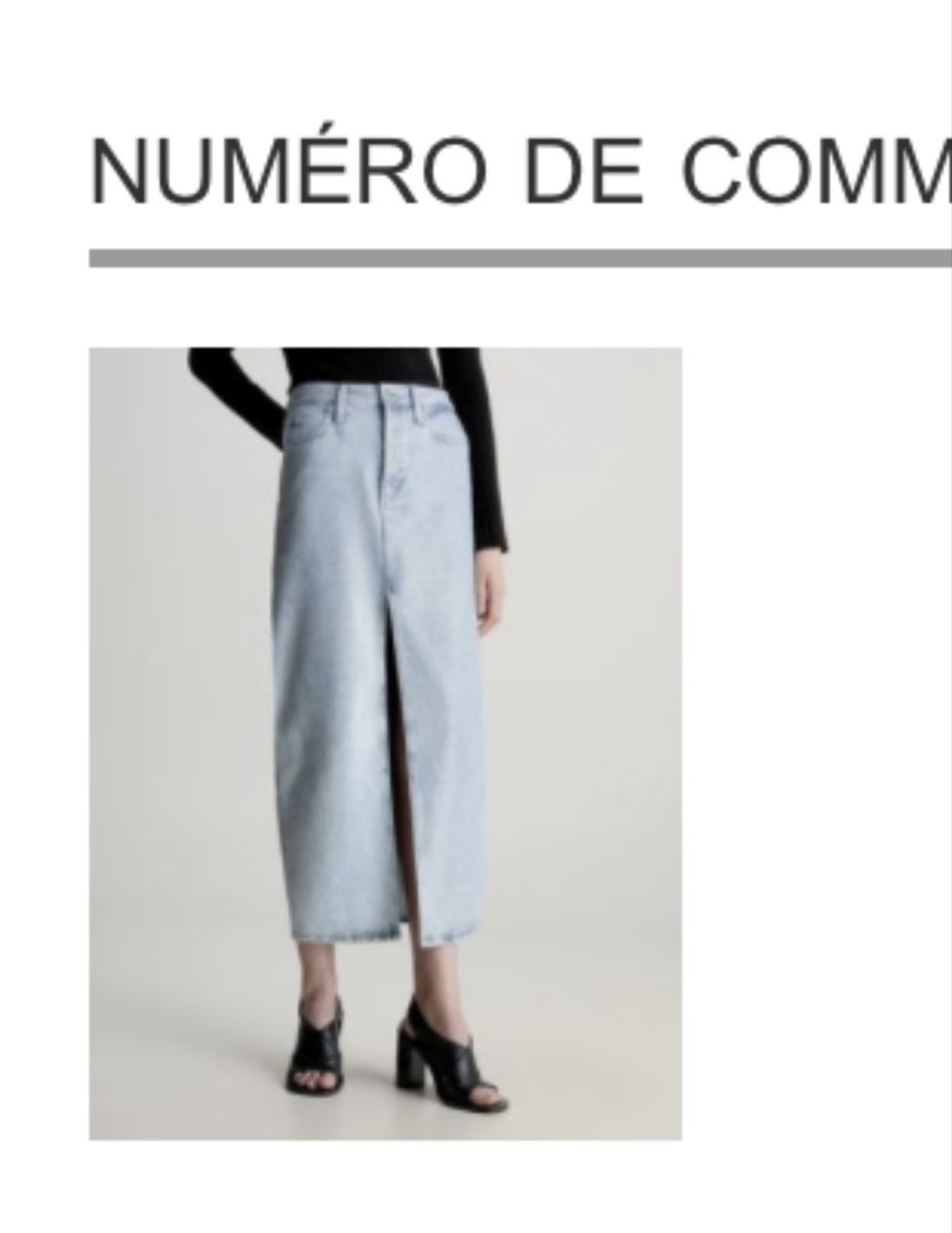 Calvin Klein Gonne: Calvin Klein Denim Skirt – Nuovo (secondo la descrizione) da Geneve venduto da iri_dr5s 7