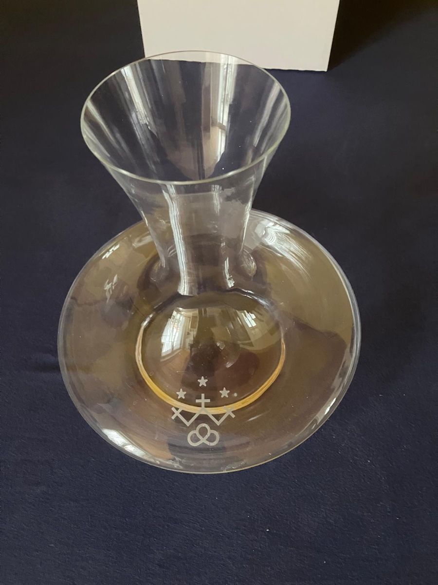 Caraffe: Weinkaraffe/Dekantierer Glas, NEU – Nuovo e nell'imballaggio originale da Einsiedeln venduto da zue_82pm 2