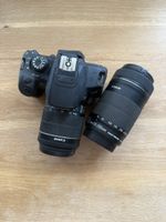 Canon EOS 700D Camera with 18-55mm and 55-250mm lenses