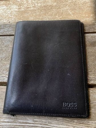 Edles Hugo Boss Kartenetui / Portemonnaie