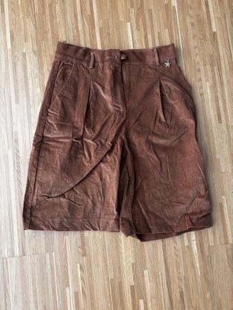 Cord Shorts braun – Gr. 34 / XS