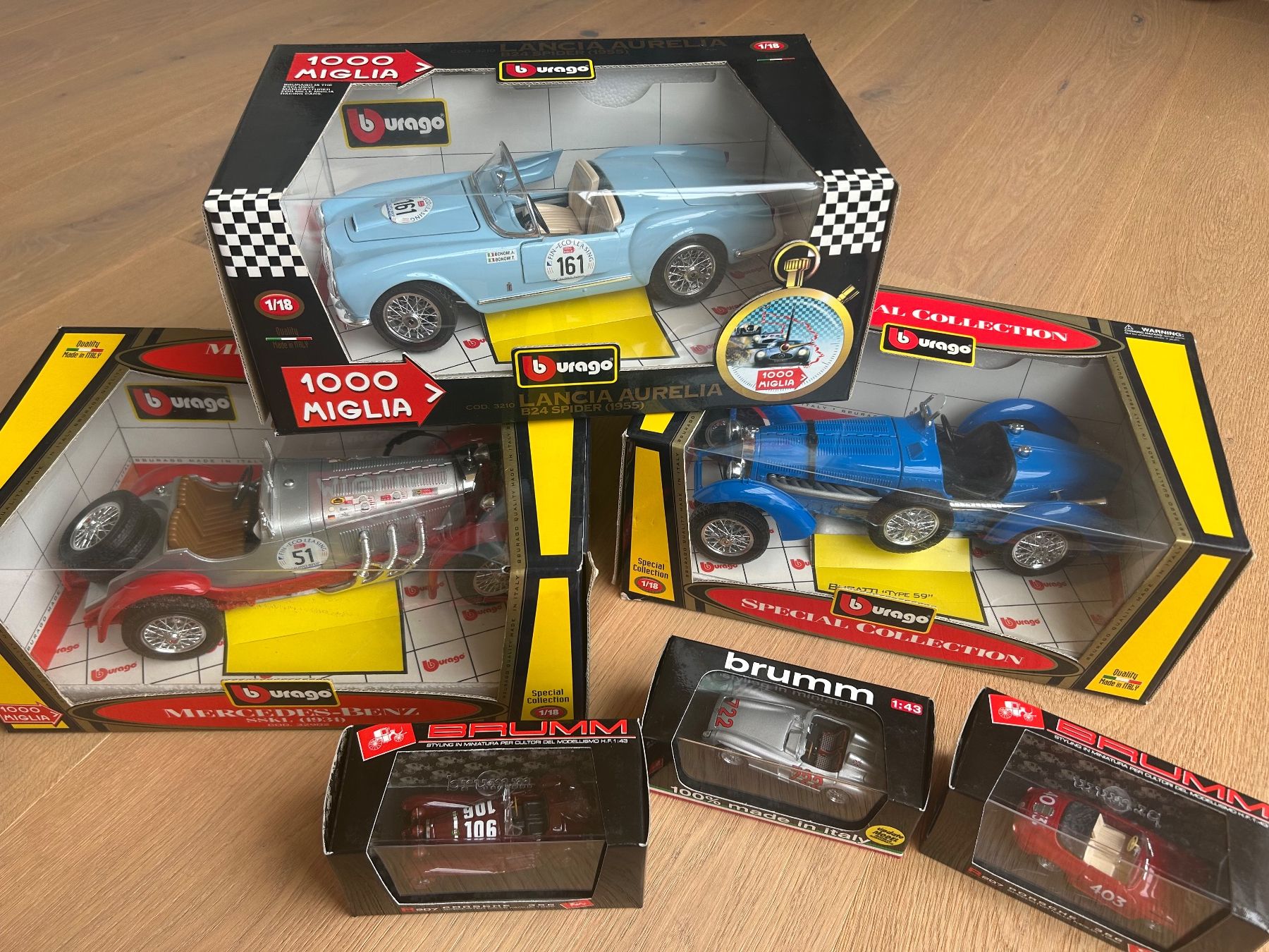 Bburago Modellini d'auto: Chopard - Mille Miglia Deko – Nuovo e nell'imballaggio originale da Fläsch venduto da sus_69xn