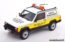 Jeep Cherokee Renault Assistance 1989 / Otto Mobile 1:18
