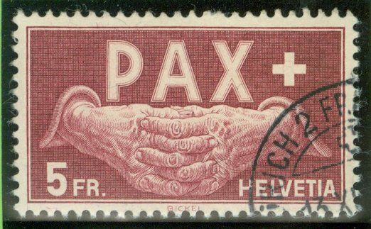 Tutti i francobolli: 1945 Schweiz Freimarken – Usato da Zürich venduto da yago-rot