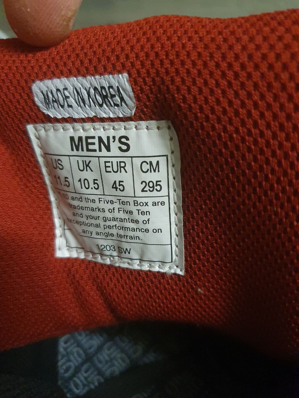 Scarpe da uomo: Five Ten 45 – Nuovo e nell'imballaggio originale da Basel venduto da germanbrickhouse 4