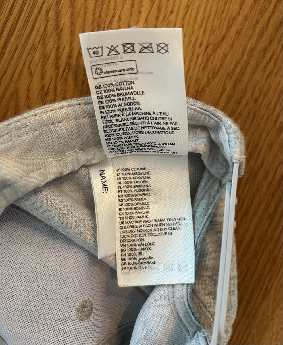 H&M Sonstige Jungenkleidung: Sommer Cap Gr. 50-51 cm Grau – Gebraucht aus Schwarzenbach SG von bienchen22 3