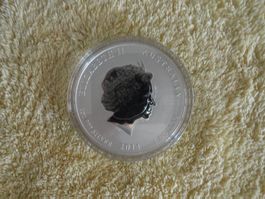 Australien Lunar ll 1 Unze Silber - 2014 - Jahr des Pferdes
