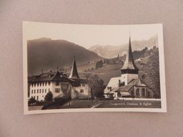 Carte Karte Rougemont Canton VD 1920