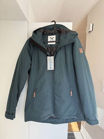 Iriedaily Jacke Damen M Segler Dunkelgrün Grün