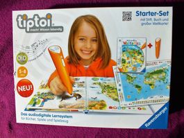 tiptoi Starterset - Stift & Weltatlas & Weltkarte