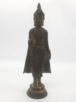 Abhaya Buddah Statue Antik Khmer stehend