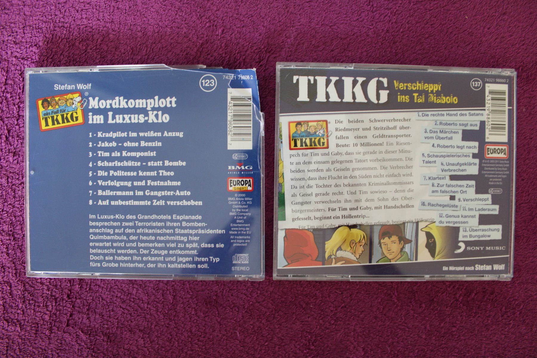 CDs: 6 - TKKG - Hörspiel - CD´s – D'occasion à Müllheim Dorf par Seeeule01 2