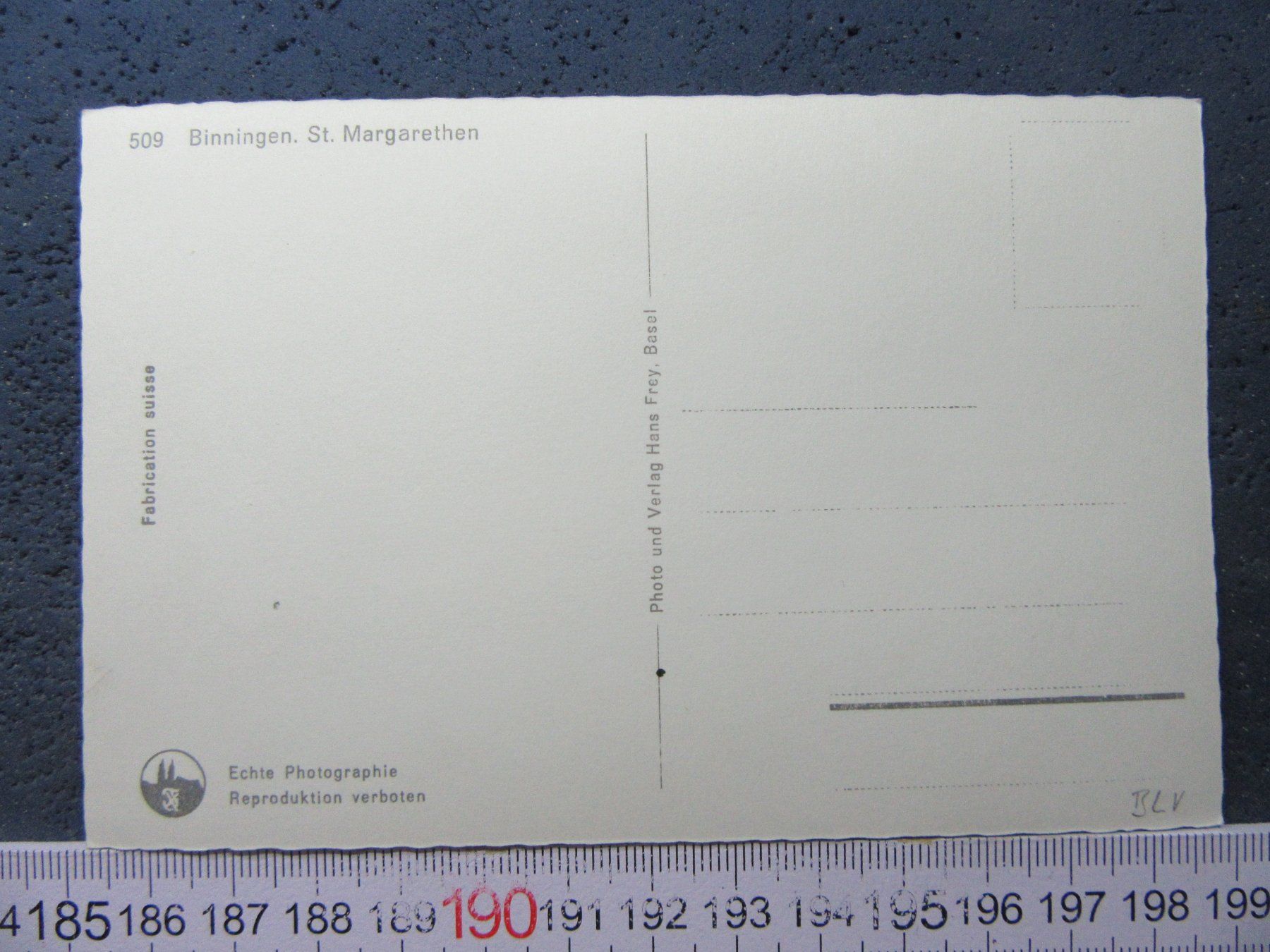 Cartoline postali: BININGEN BL AK ST.MARGARETHEN ECHTE FOTO – Usato da Ettingen venduto da Hausi4711 1