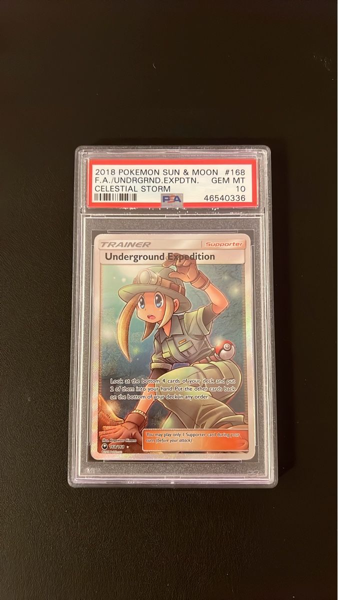Pokémon Sammelbilder & Trading cards: Pokemon Sun & Moon: Underground Expedition PSA 10 – Neu (gemäss Beschreibung) aus Stans von RemoZimmermann