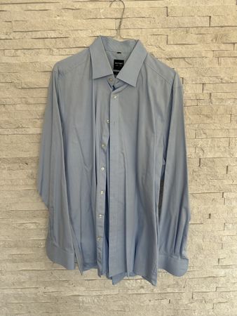 Olymp Hemd hellblau, Grösse L-XL