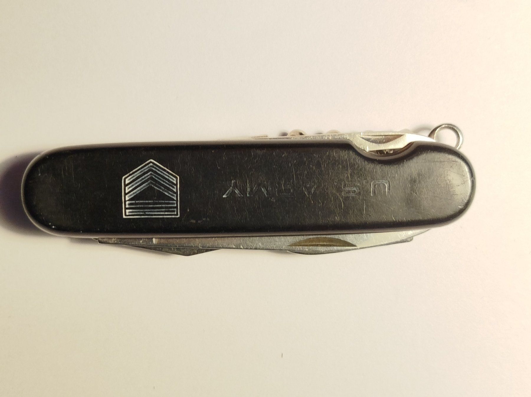 Militärmesser: US Army Knife, rostfrei, gebraucht – Gebraucht aus Zug von Robert0125