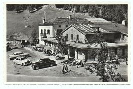 COL DE LA FORCLAZ Hôtel, Oldtimer, Auto