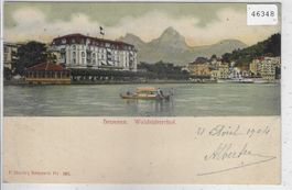 Brunnen - Hotel Waldstätterhof 1902