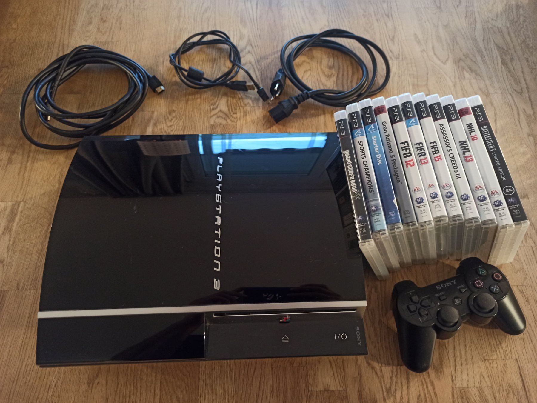 Sony Console: Firmware 4.80 PS3 FAT 80GB CECHL04 + Controller + 11Spiele – Usato da Oberweningen venduto da mar_87mx