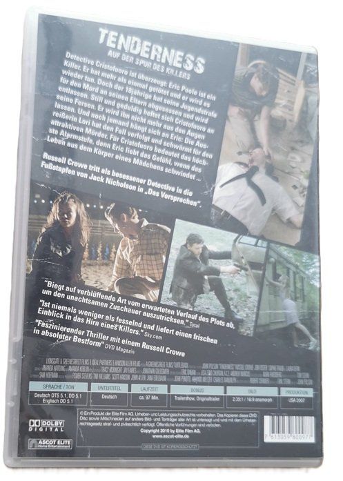 Tous les DVDs: Tenderness - Auf der Spur des Killers  (DVD) – D'occasion à Wilen b. Wollerau par morethanmusic 1