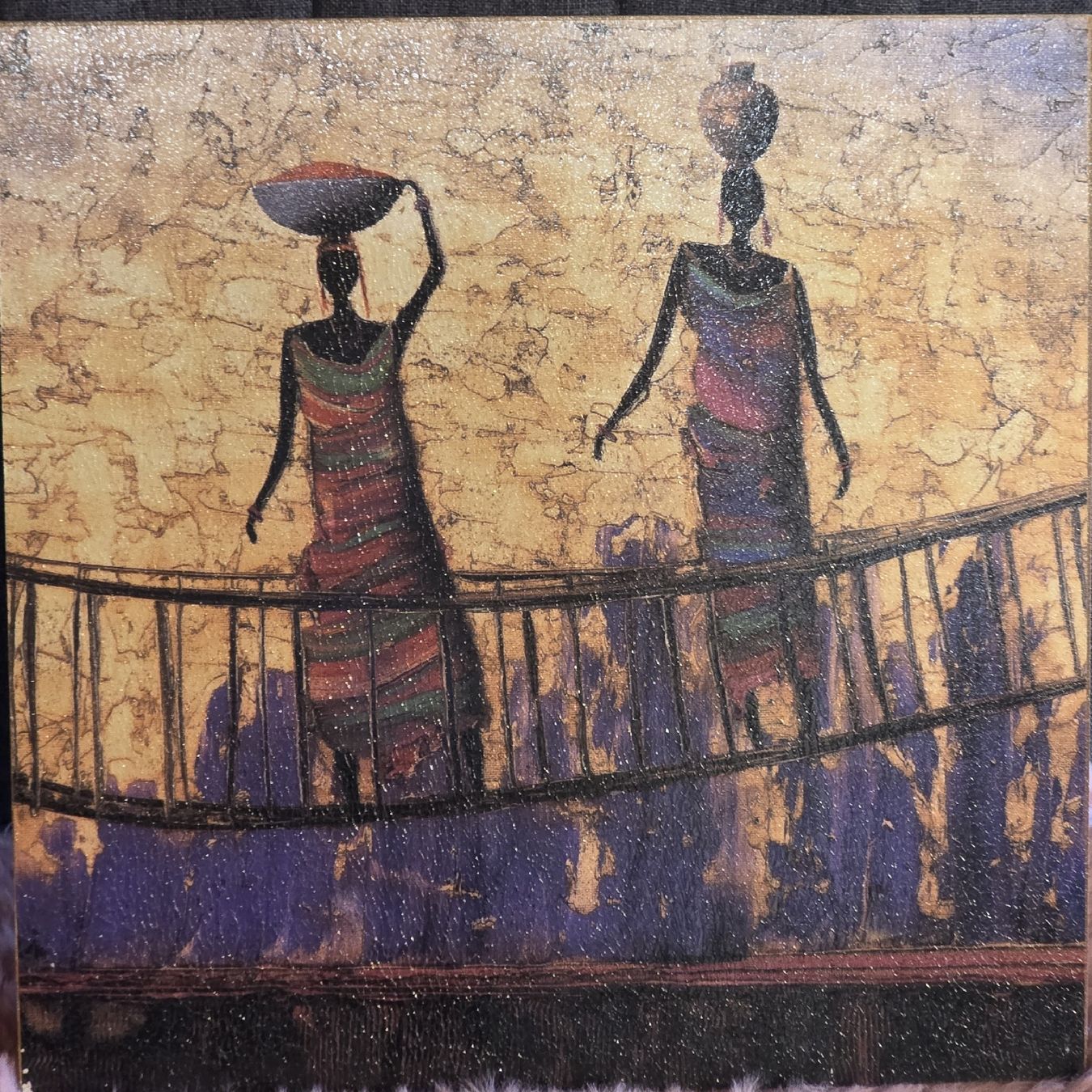 Gemälde: " Gathering Water " Michel Rauscher – Gebraucht aus Rohrbach von lod_m58r 1
