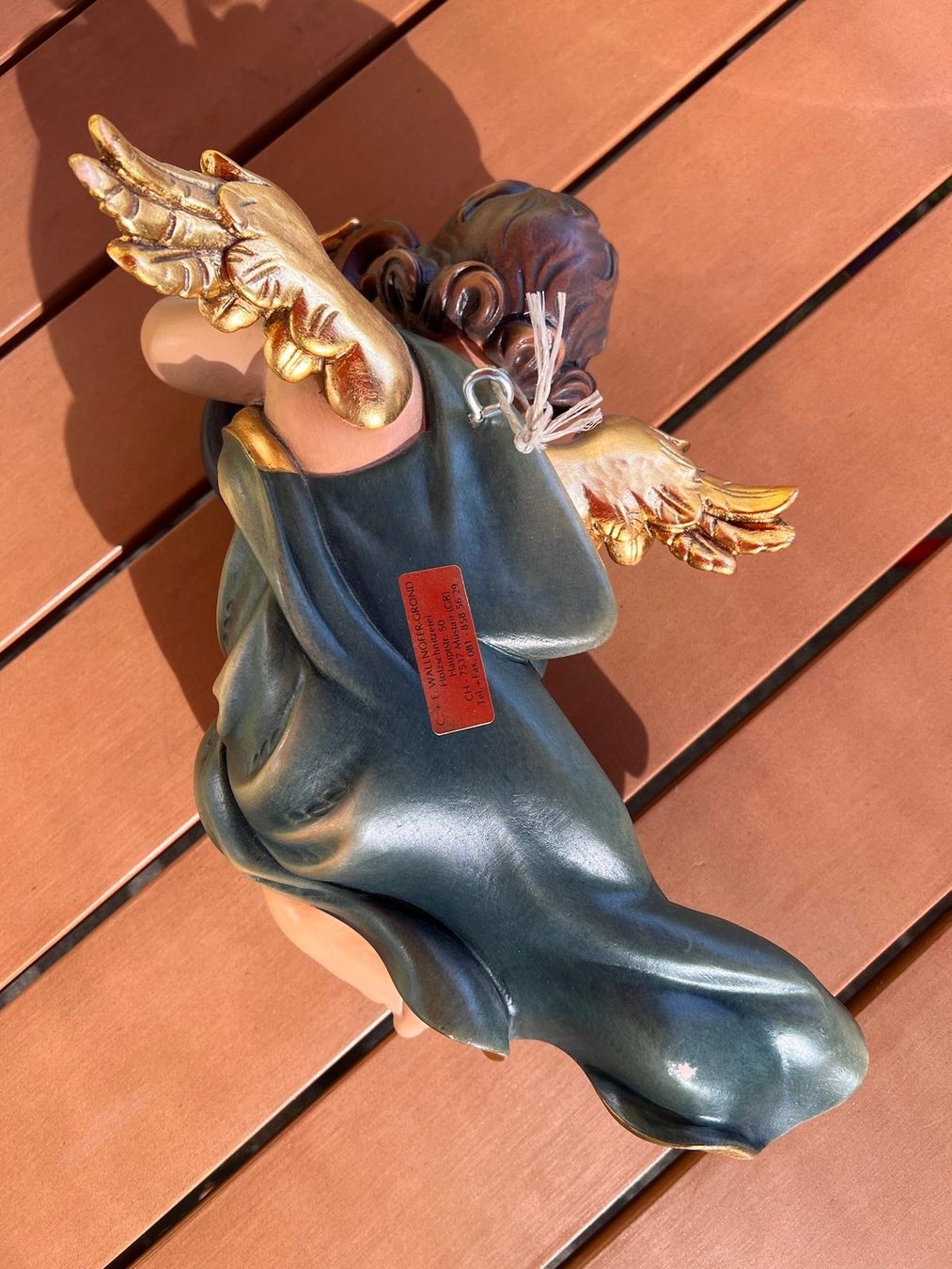 Statuette: Holzengel von C.+E. Wallnöfer-Grond – Usato da Rüti ZH venduto da Atina.c 3