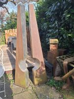 Gartenskulptur aus Rost-Metall, stilvoll und modern!