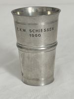 Zinnbecher C.K.W. Schiessen 1960