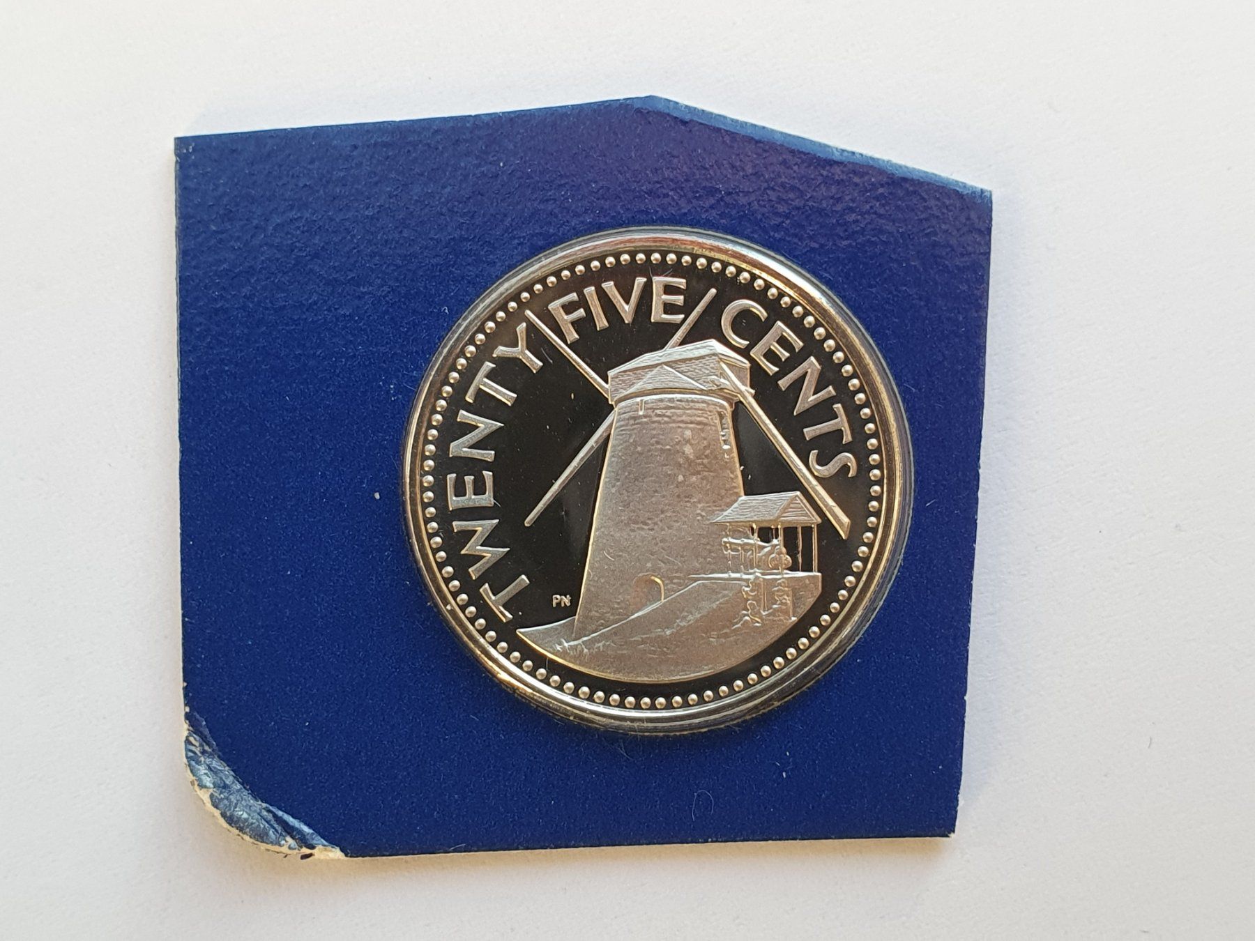 Tutti le monete: 25 Cent Barbados 1975 PP – Nuovo (secondo la descrizione) da Pravidondaz venduto da LVtik 1