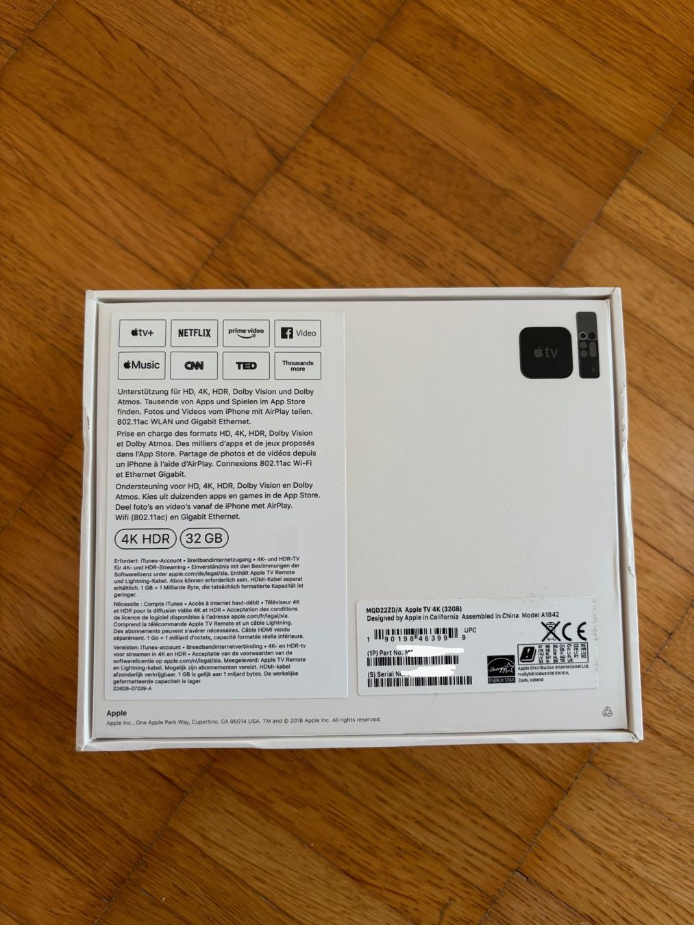 Apple Sistemi audio & multimediali: Apple TV 4K  32 GB – Usato da Zürich venduto da sulzberg 2