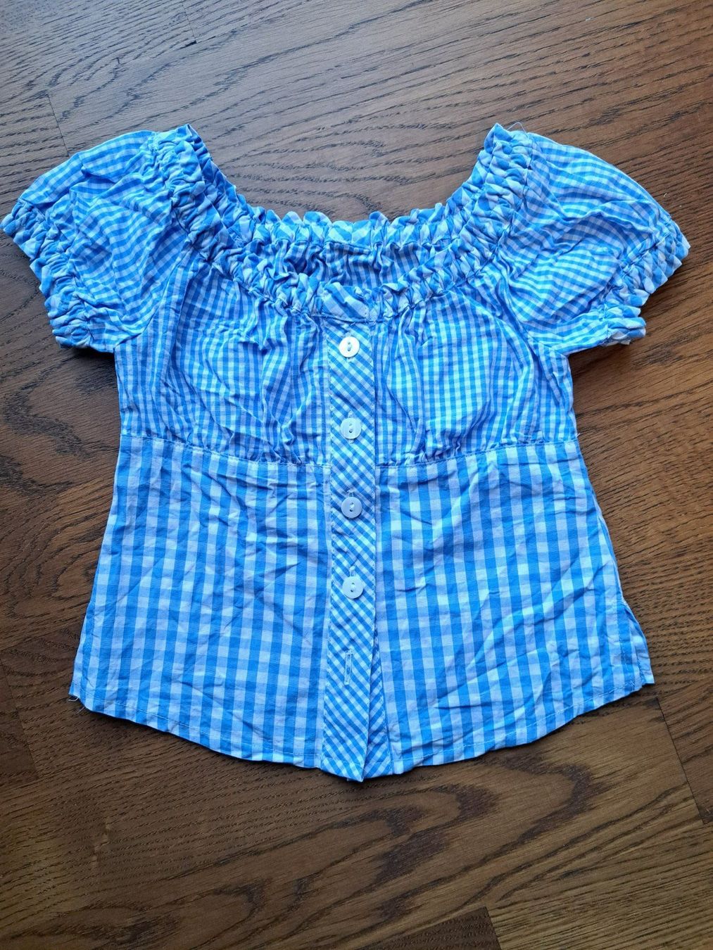 Camicette, T-shirt & Top: Trachtenbluse Gr. 86 - NEU – Nuovo (secondo la descrizione) da Hirzel venduto da larissagschwend