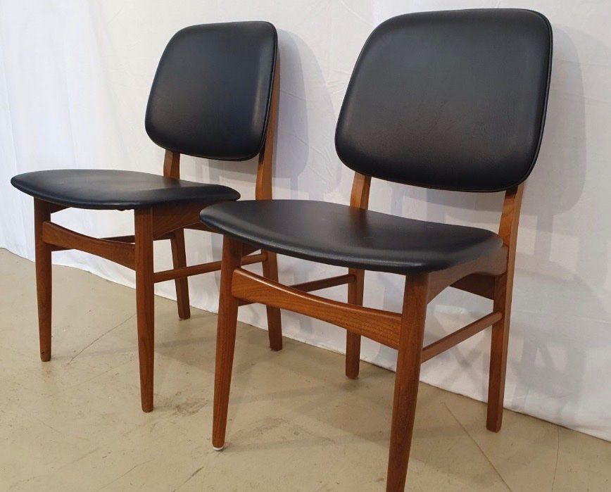 Chaises: Zwei sehr schöne  Teak Stühle – D'occasion à Aarau par tschitta03