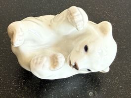 ROYAL COPENHAGEN Denmark Porzellan Figur KLEINER EISBÄR