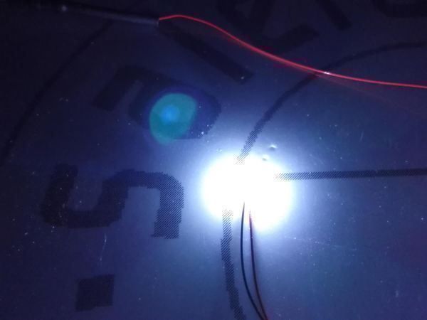 Elektronikbauteile: LED SMD 0402 verkabelt, kaltweiss – Neu (gemäss Beschreibung) aus Luzern von Salefactory