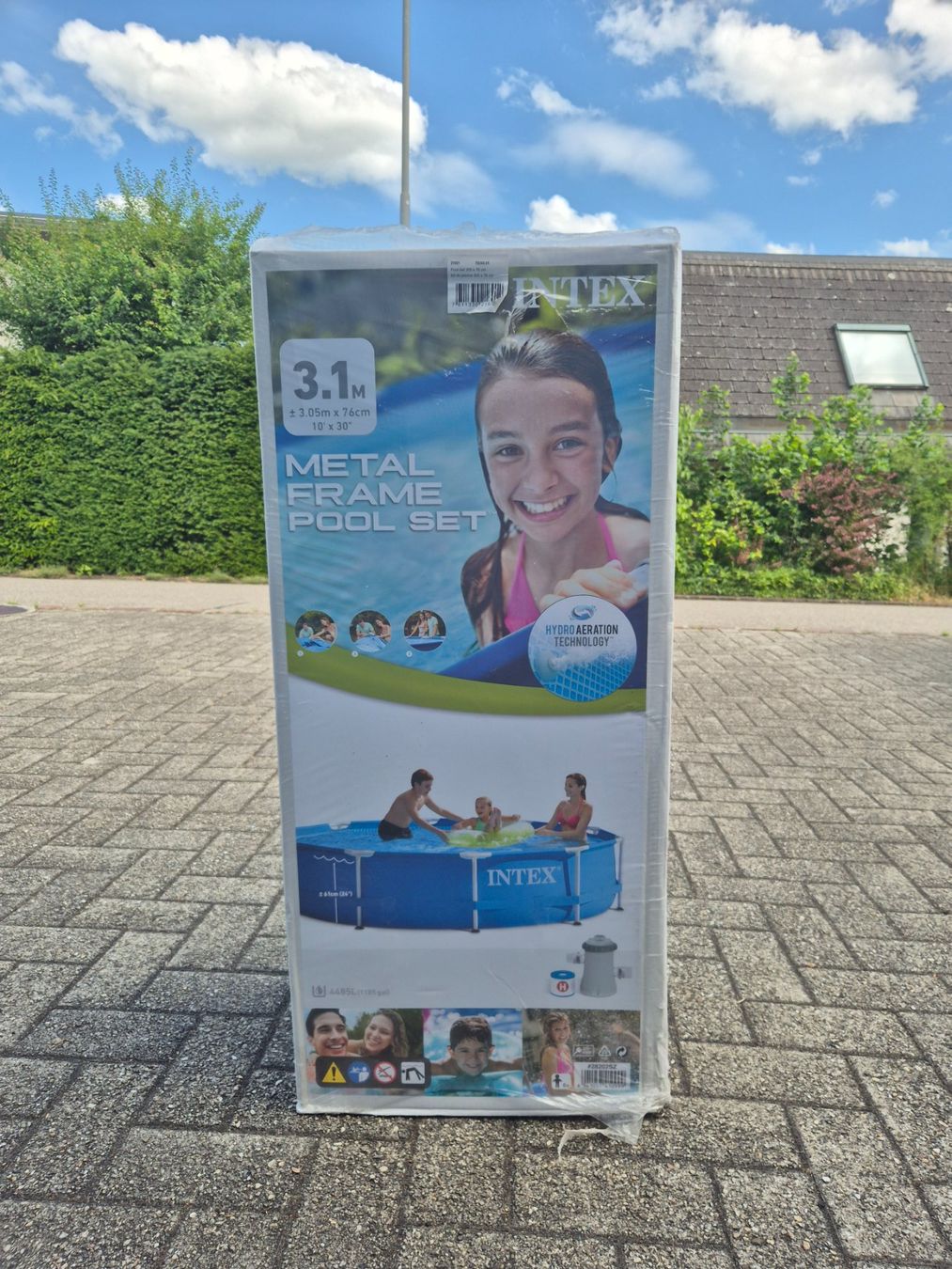 Intex Piscine: Intex Metal Frame Pool Set 3.05 m × 76 cm – Usato da Gelterkinden venduto da Jetlir.