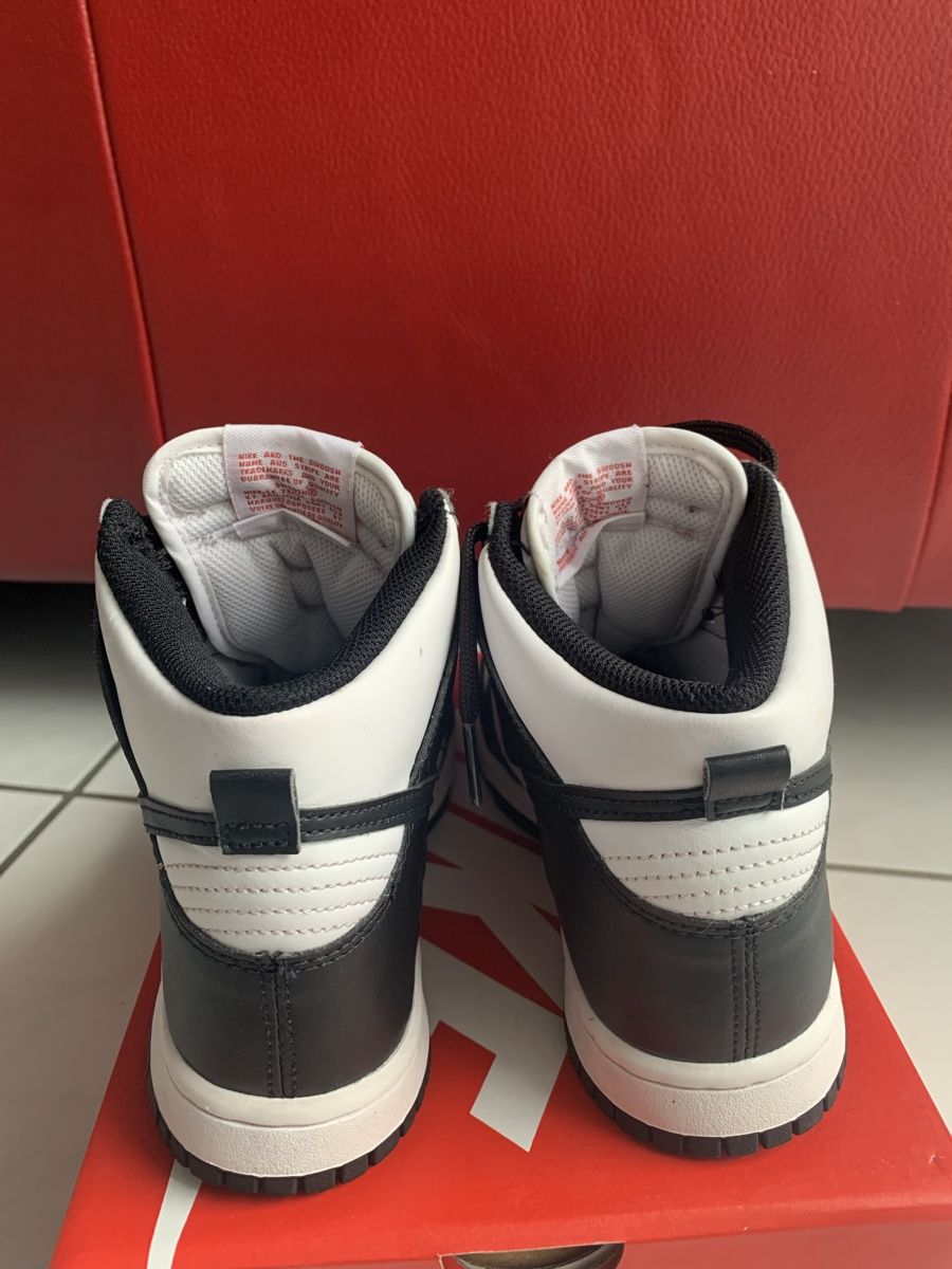 Scarpe da donna: Nike Dunk High Panda schwarz Gr. 37.5 – Usato da Bettlach venduto da valishop 4