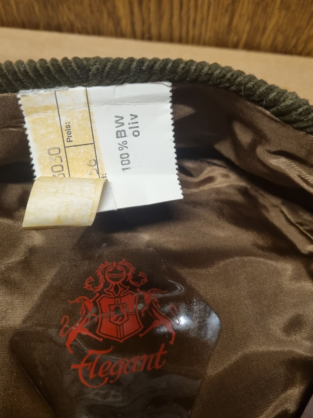 Hüte, Mützen & Caps: England "Elegant" Gr. 56 olivgrün – Gebraucht aus Schaffhausen von Leveron13 3