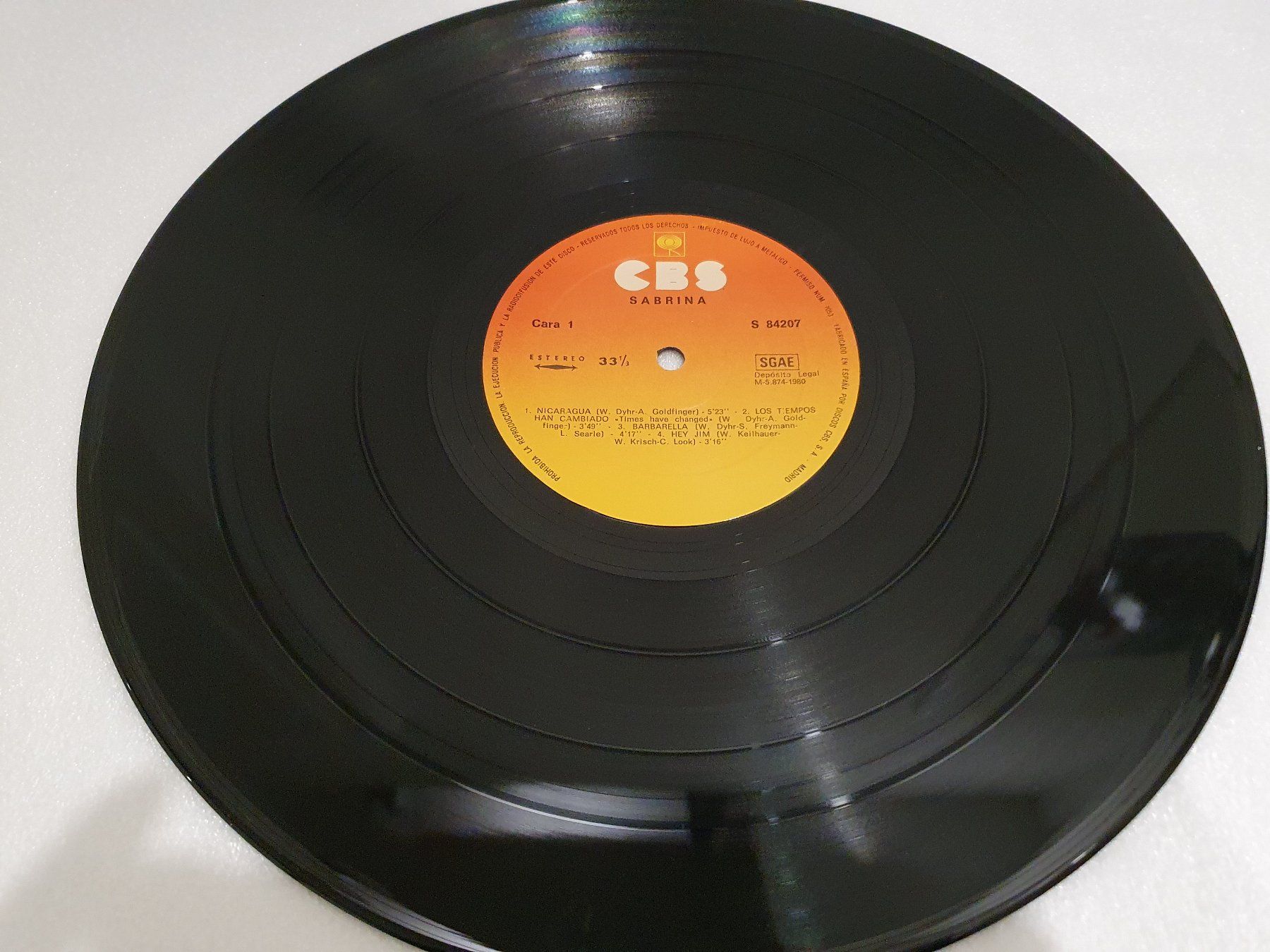 Schallplatten: Sabrina – Sabrina – Gebraucht aus Uster von Vinyl-Leidenschaft 2