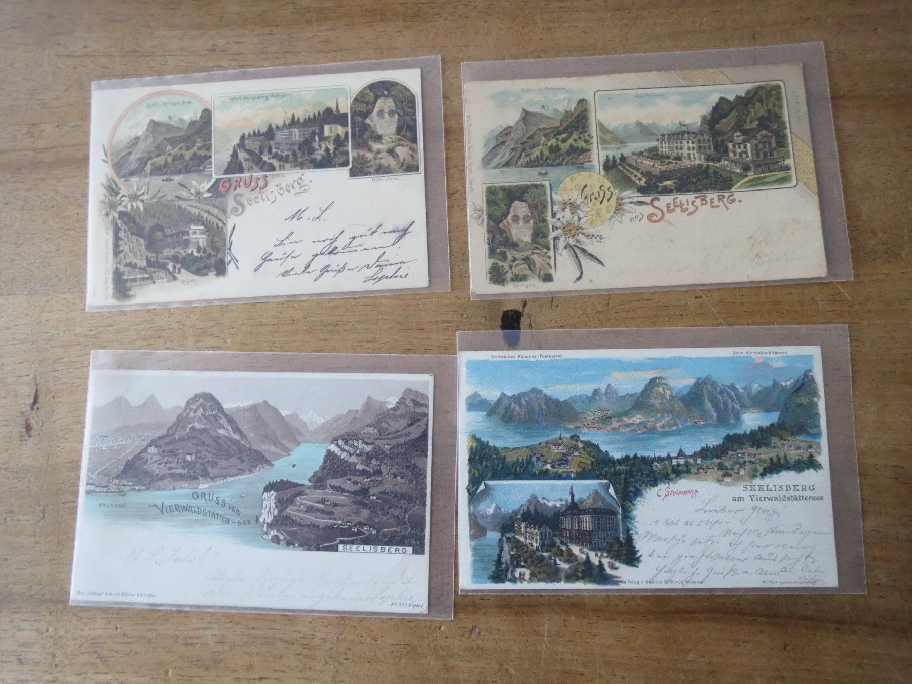 Cartoline postali: Seelisberg, etwa 295 alte Ansichtskarten – Usato da Tagelswangen venduto da Miski 1