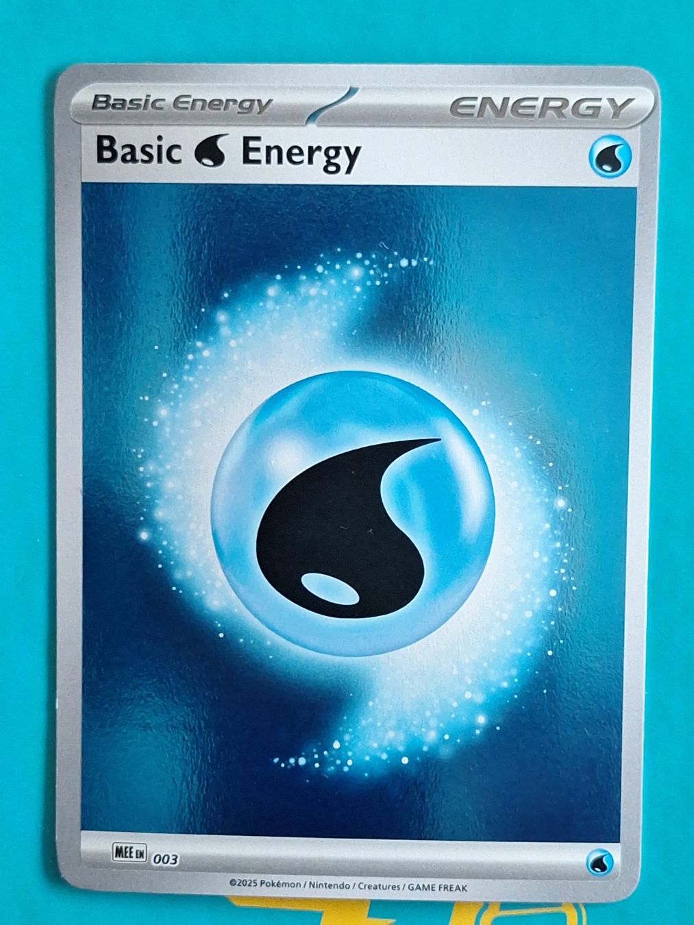 Pokémon Sammelbilder & Trading cards: Basic Energy - Reverse Holo Water - Mega Evolution #1.8 – Gebraucht aus Altstätten SG von GGsGameshop