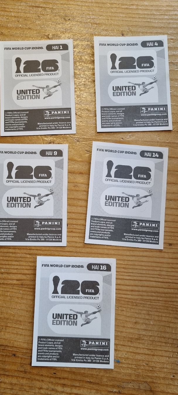 Panini Cartes à collectionner: Panini HAI – Neuf (Voir description) à Tenniken par Bi