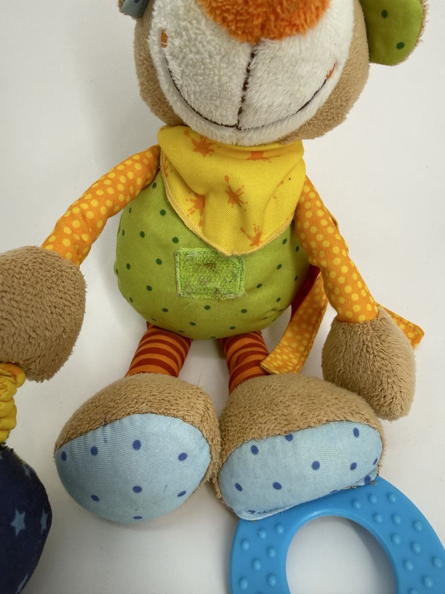 Sigikid Spielzeuge: Sigikid Greifling Bär mit Beissring und Rassel  – Gebraucht aus Auenstein von moin. 2