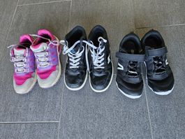 Schuhpaket 3 Paar, Grösse 33/34