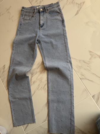 SEE SEE STRASS JEANS GR. 38 NEU MIT ETIKETT