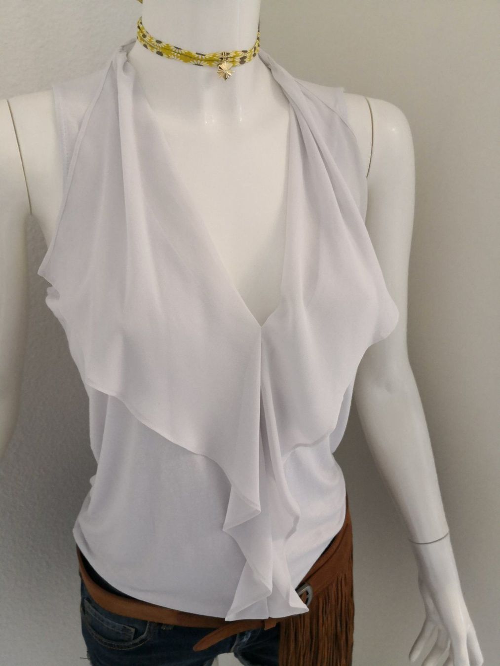 Mango Top: 🤩MANGO TOP HELLGRAU & CHIFFON NEU & ARMANI P. – Nuovo (secondo la descrizione) da Olten venduto da Naja-Twins-Twins 5