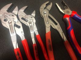 Knipex Wasserpumpenzange Cobra®, Zangenschlüssel, Kombizange