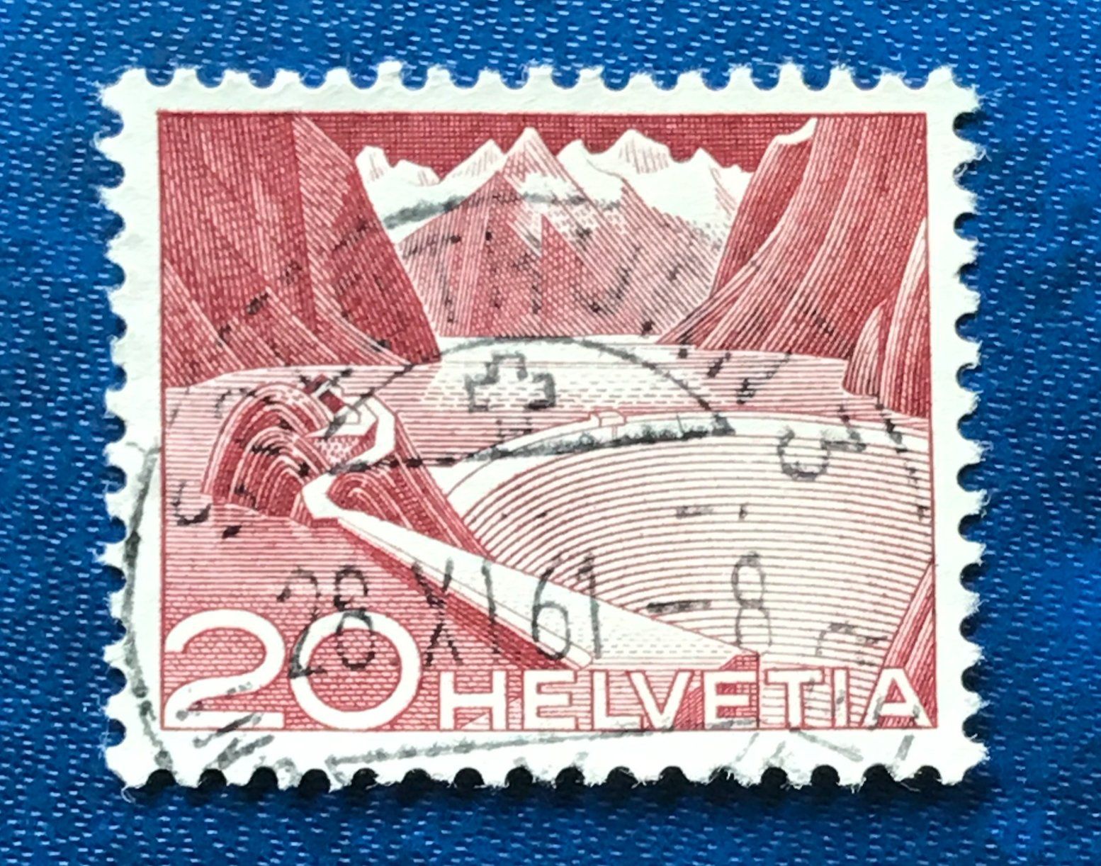 Tutti i francobolli: Nr.301A  mit Stempel Stausee 1949   – Usato da Aarau venduto da Billa007