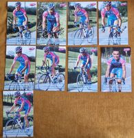 Radsport Team Lampre 2004, 9 original signierte Ak