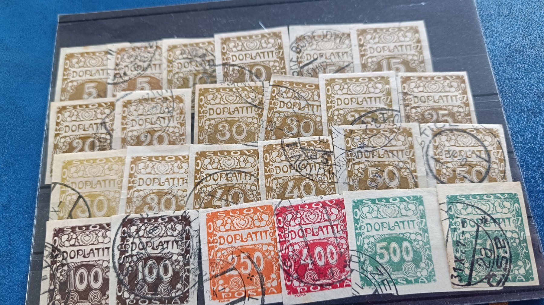 Alle Briefmarken: Briefmarken Tschechoslowakei – Gebraucht aus Fischingen von Mkr81
