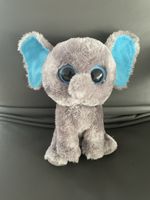 Plüschtier Elefant mit Glubschaugen